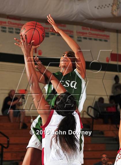 Thumbnail 1 in Murrieta Mesa vs. Indian Springs (Lady Bears Holiday Classic) photogallery.