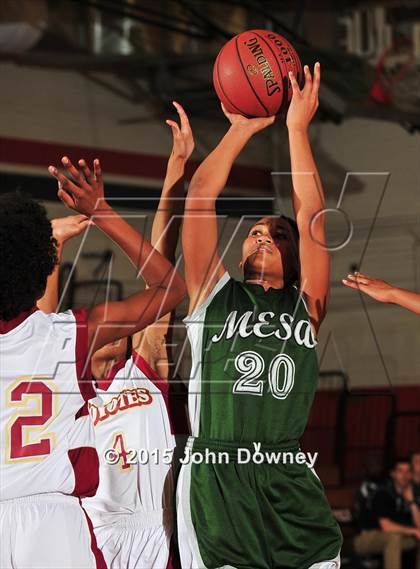 Thumbnail 2 in Murrieta Mesa vs. Indian Springs (Lady Bears Holiday Classic) photogallery.