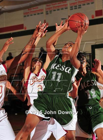 Thumbnail 1 in Murrieta Mesa vs. Indian Springs (Lady Bears Holiday Classic) photogallery.