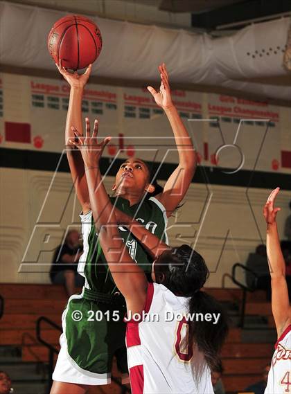 Thumbnail 2 in Murrieta Mesa vs. Indian Springs (Lady Bears Holiday Classic) photogallery.