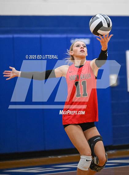 Thumbnail 1 in Notre Dame vs. South Gallia (OHSAA Division VII District Semifinal) photogallery.
