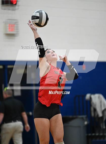 Thumbnail 3 in Notre Dame vs. South Gallia (OHSAA Division VII District Semifinal) photogallery.
