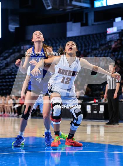 Thumbnail 3 in Hoehne vs. Mancos (CHSAA 2A Consolation Semifinal) photogallery.
