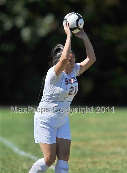 Thumbnail 2 in Mount Everett vs. Sabis International (Kick It For Kidneys Tournament) photogallery.