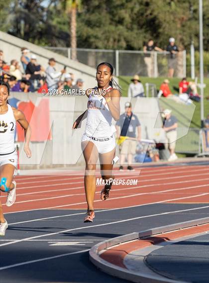 Thumbnail 3 in CIF State Championships (400m Finals) photogallery.