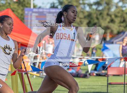 Thumbnail 2 in CIF State Championships (400m Finals) photogallery.