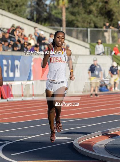 Thumbnail 2 in CIF State Championships (400m Finals) photogallery.