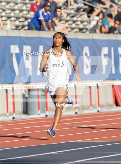 Thumbnail 2 in CIF State Championships (400m Finals) photogallery.