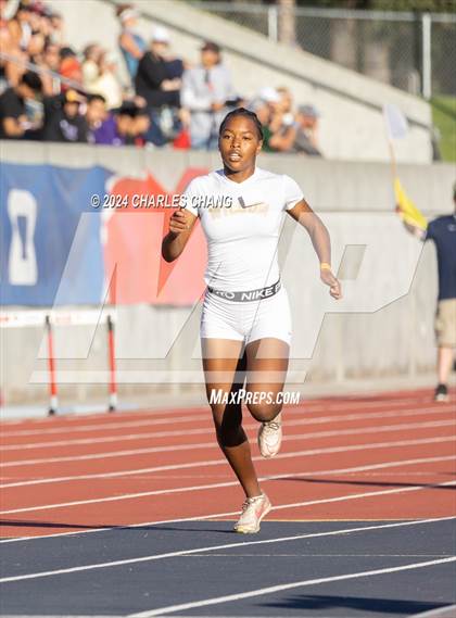 Thumbnail 3 in CIF State Championships (400m Finals) photogallery.