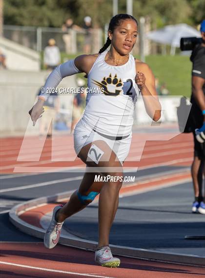 Thumbnail 3 in CIF State Championships (400m Finals) photogallery.