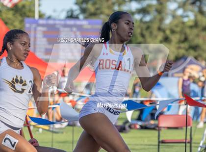 Thumbnail 3 in CIF State Championships (400m Finals) photogallery.