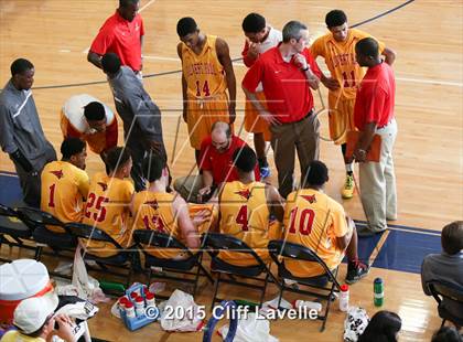 Thumbnail 3 in Calvert Hall vs. Linden (Rotary Roundball Classic Final) photogallery.