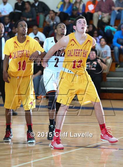 Thumbnail 1 in Calvert Hall vs. Linden (Rotary Roundball Classic Final) photogallery.