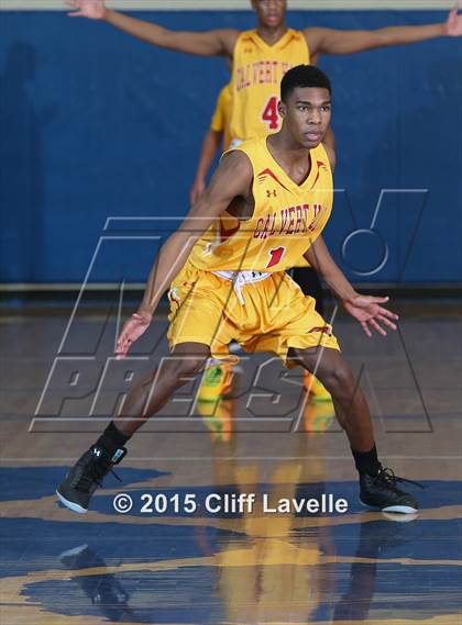 Thumbnail 1 in Calvert Hall vs. Linden (Rotary Roundball Classic Final) photogallery.