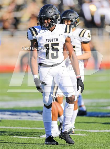 Thumbnail 1 in Foster vs. Georgetown (UIL 5A Division 1 Region 3 Area Playoff) photogallery.