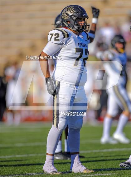 Thumbnail 3 in Foster vs. Georgetown (UIL 5A Division 1 Region 3 Area Playoff) photogallery.