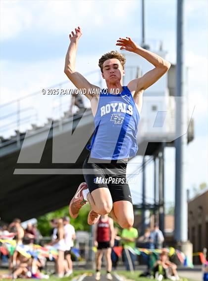 Thumbnail 2 in Hancock County Meet (Long Jump)  photogallery.