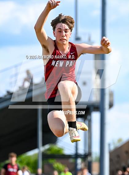 Thumbnail 3 in Hancock County Meet (Long Jump)  photogallery.