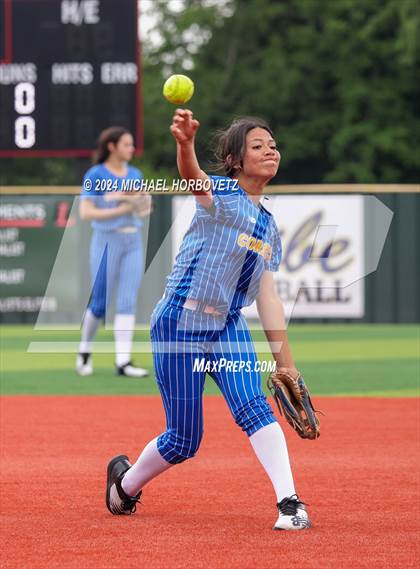 Thumbnail 1 in Corsicana @ Lovejoy (UIL 5A Softball Bi-District) photogallery.