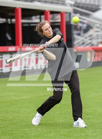 Thumbnail 2 in Corsicana @ Lovejoy (UIL 5A Softball Bi-District) photogallery.