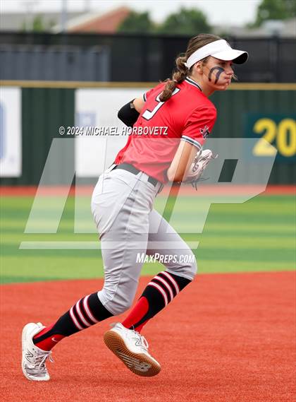 Thumbnail 2 in Corsicana @ Lovejoy (UIL 5A Softball Bi-District) photogallery.