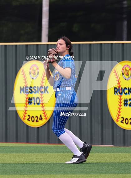 Thumbnail 3 in Corsicana @ Lovejoy (UIL 5A Softball Bi-District) photogallery.