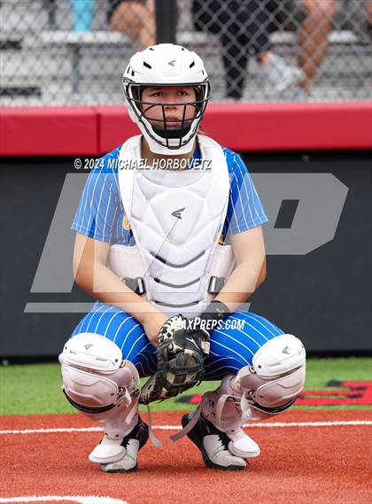 Thumbnail 2 in Corsicana @ Lovejoy (UIL 5A Softball Bi-District) photogallery.