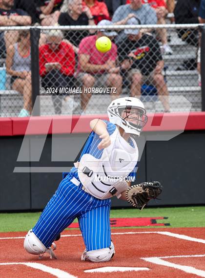 Thumbnail 3 in Corsicana @ Lovejoy (UIL 5A Softball Bi-District) photogallery.