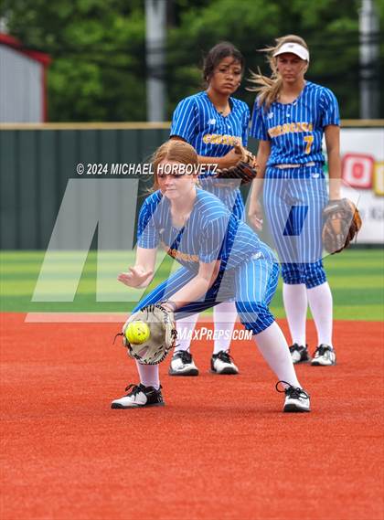 Thumbnail 3 in Corsicana @ Lovejoy (UIL 5A Softball Bi-District) photogallery.
