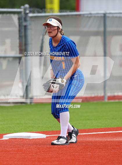 Thumbnail 1 in Corsicana @ Lovejoy (UIL 5A Softball Bi-District) photogallery.