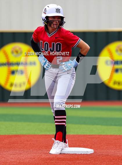 Thumbnail 3 in Corsicana @ Lovejoy (UIL 5A Softball Bi-District) photogallery.