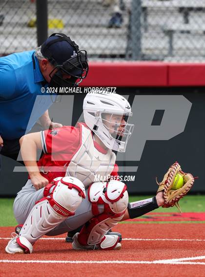Thumbnail 1 in Corsicana @ Lovejoy (UIL 5A Softball Bi-District) photogallery.