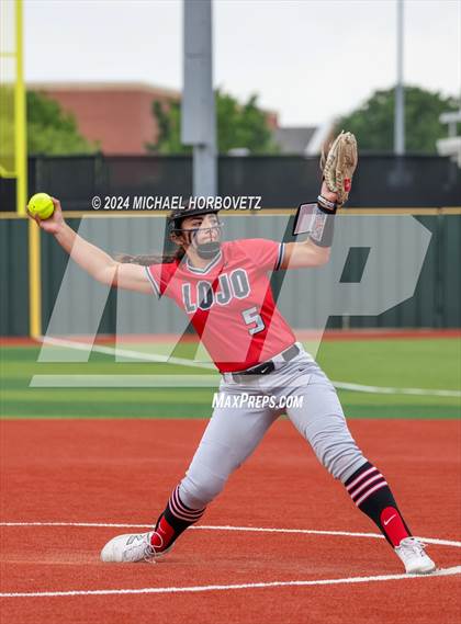 Thumbnail 1 in Corsicana @ Lovejoy (UIL 5A Softball Bi-District) photogallery.