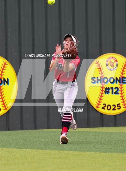 Thumbnail 3 in Corsicana @ Lovejoy (UIL 5A Softball Bi-District) photogallery.