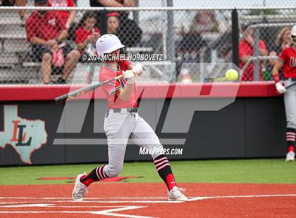 Thumbnail 2 in Corsicana @ Lovejoy (UIL 5A Softball Bi-District) photogallery.