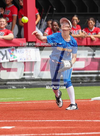 Thumbnail 1 in Corsicana @ Lovejoy (UIL 5A Softball Bi-District) photogallery.
