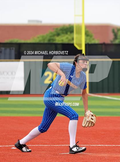 Thumbnail 2 in Corsicana @ Lovejoy (UIL 5A Softball Bi-District) photogallery.