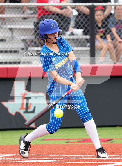 Thumbnail 1 in Corsicana @ Lovejoy (UIL 5A Softball Bi-District) photogallery.
