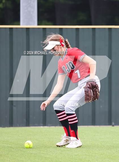 Thumbnail 3 in Corsicana @ Lovejoy (UIL 5A Softball Bi-District) photogallery.