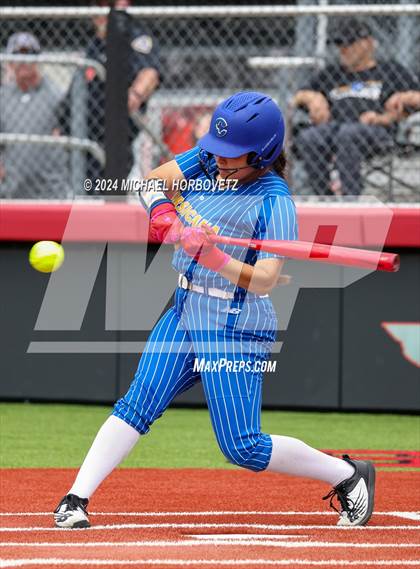 Thumbnail 2 in Corsicana @ Lovejoy (UIL 5A Softball Bi-District) photogallery.