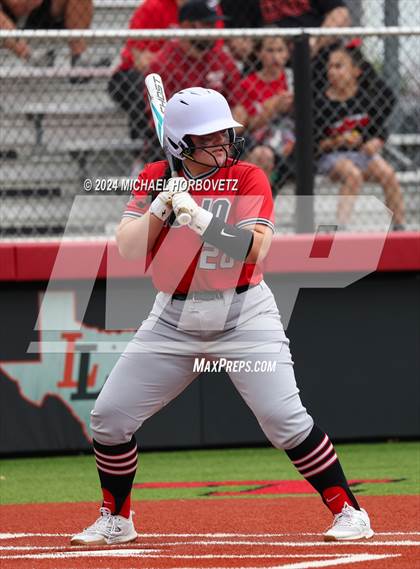 Thumbnail 2 in Corsicana @ Lovejoy (UIL 5A Softball Bi-District) photogallery.