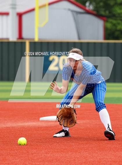 Thumbnail 3 in Corsicana @ Lovejoy (UIL 5A Softball Bi-District) photogallery.