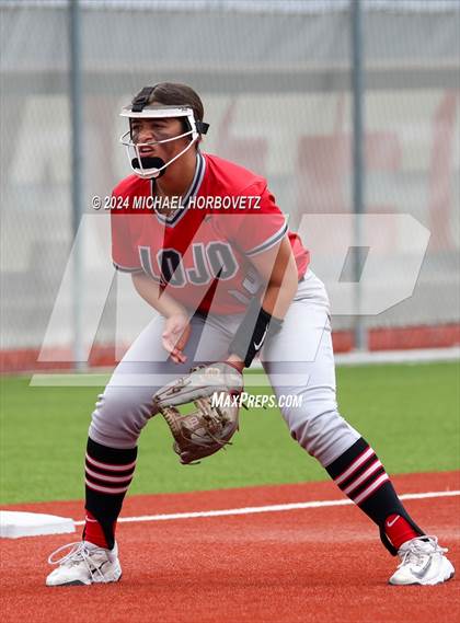 Thumbnail 3 in Corsicana @ Lovejoy (UIL 5A Softball Bi-District) photogallery.