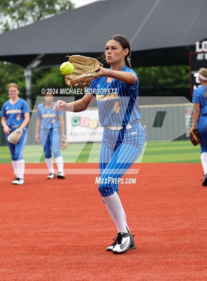Thumbnail 3 in Corsicana @ Lovejoy (UIL 5A Softball Bi-District) photogallery.