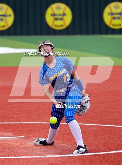 Thumbnail 1 in Corsicana @ Lovejoy (UIL 5A Softball Bi-District) photogallery.