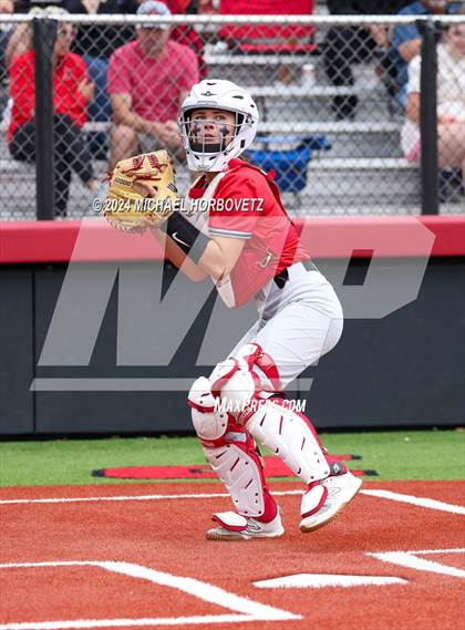 Thumbnail 1 in Corsicana @ Lovejoy (UIL 5A Softball Bi-District) photogallery.