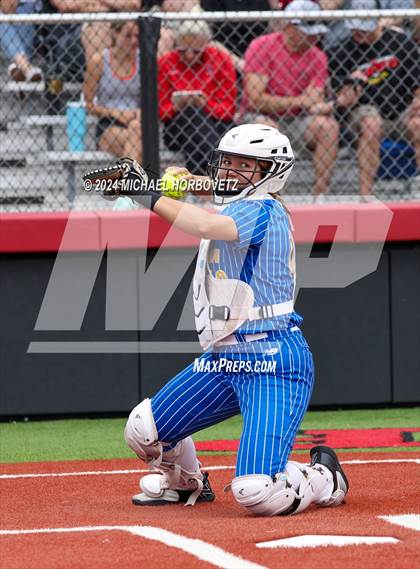 Thumbnail 3 in Corsicana @ Lovejoy (UIL 5A Softball Bi-District) photogallery.