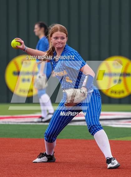 Thumbnail 2 in Corsicana @ Lovejoy (UIL 5A Softball Bi-District) photogallery.