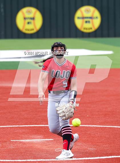 Thumbnail 3 in Corsicana @ Lovejoy (UIL 5A Softball Bi-District) photogallery.