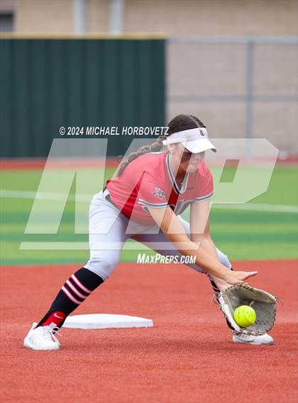 Thumbnail 2 in Corsicana @ Lovejoy (UIL 5A Softball Bi-District) photogallery.